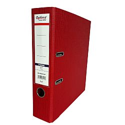 biblioraft-optima-premium-a4-plastifiat-pp-pp-margine-metalica-75-mm-rosu